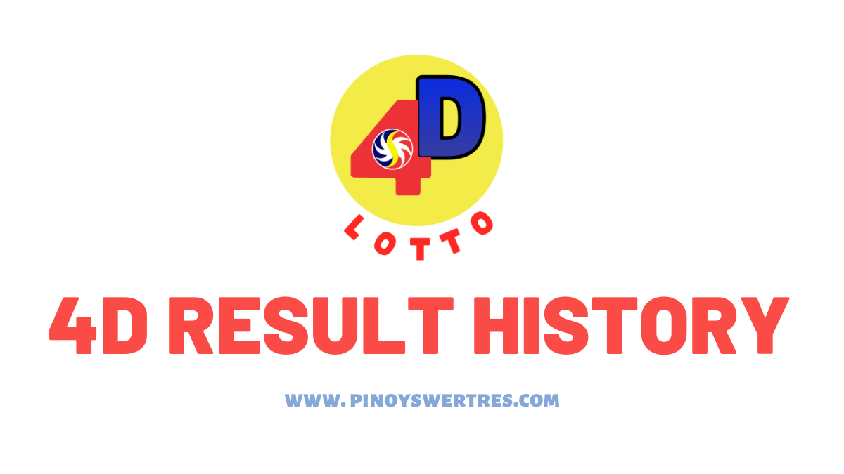 Lotto result 4d PCSO Lotto