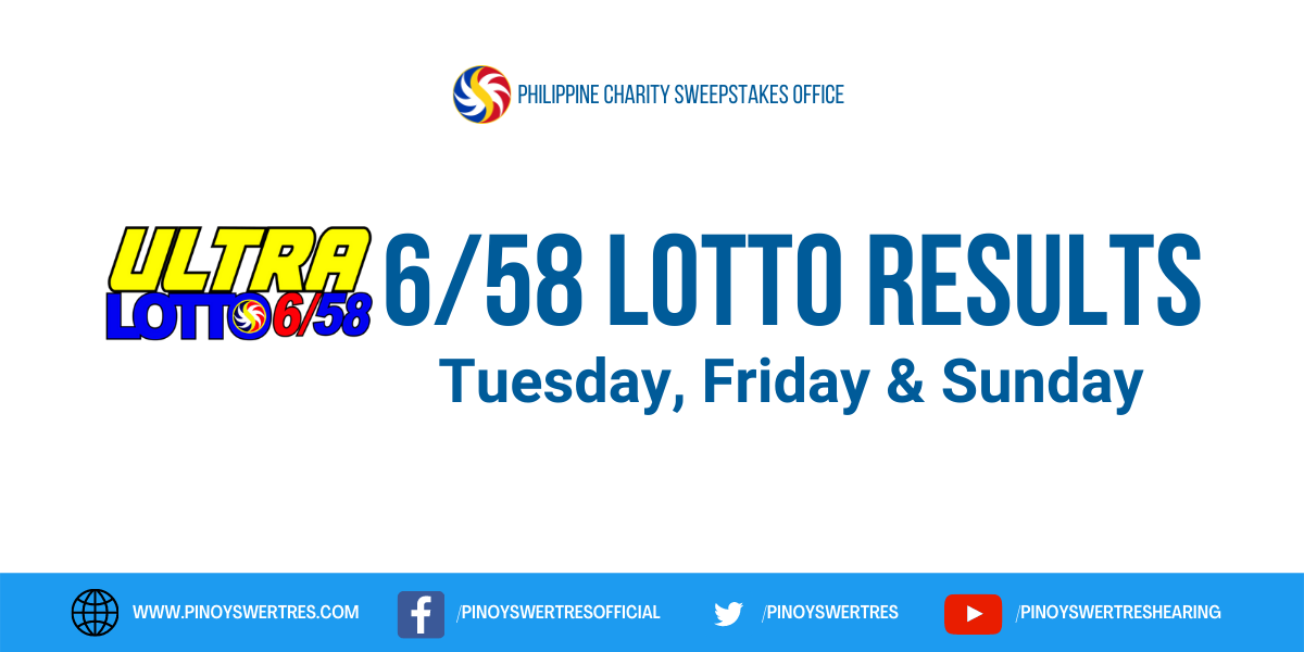 6/58 Lotto Result