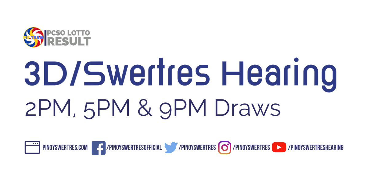 swertres hearing