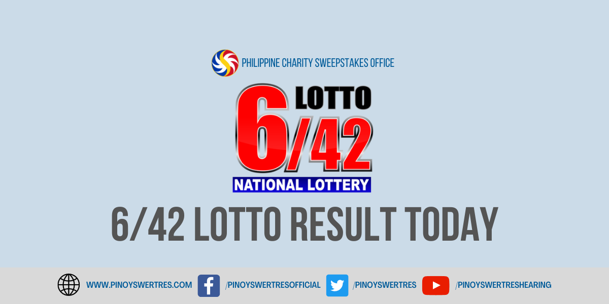 6/42 Lotto Result