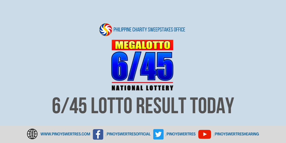6/45 lotto Result