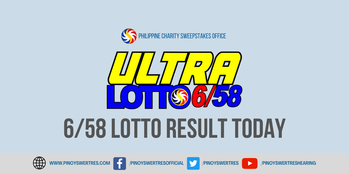 6/58 Lotto Result