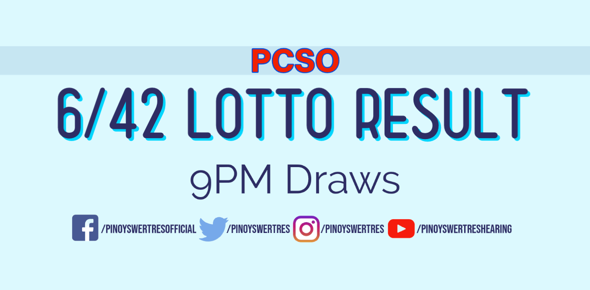 6/42 Lotto Result