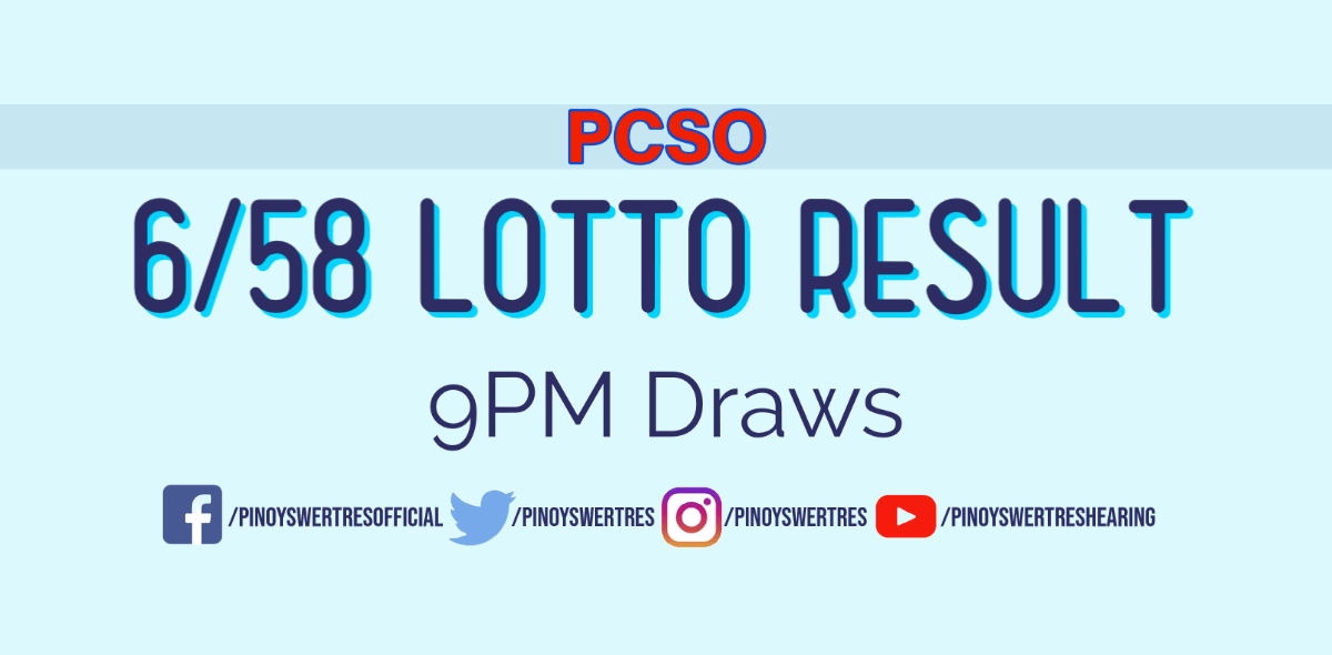 6/58 Lotto Result