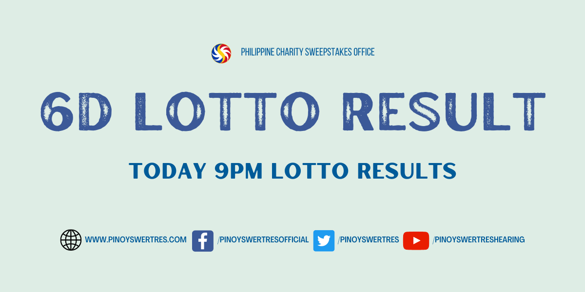 6D Lotto Result