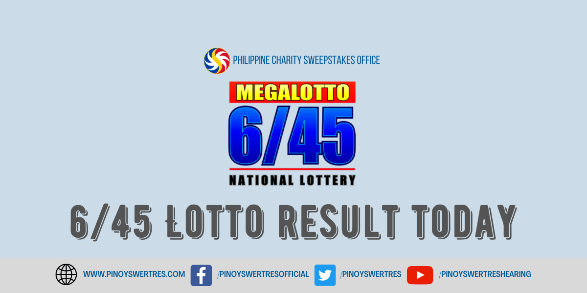 6/45 LOTTO RESULT April 28, 2023