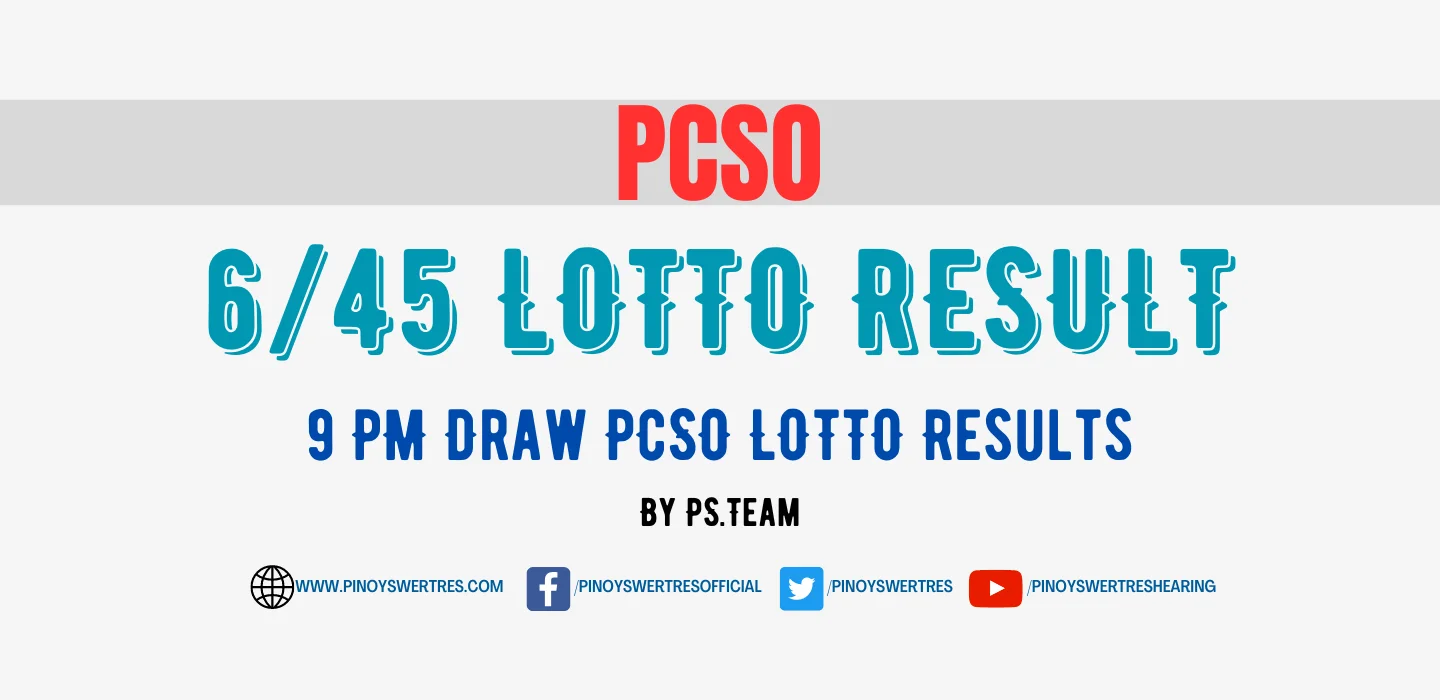 6/45 lotto Result