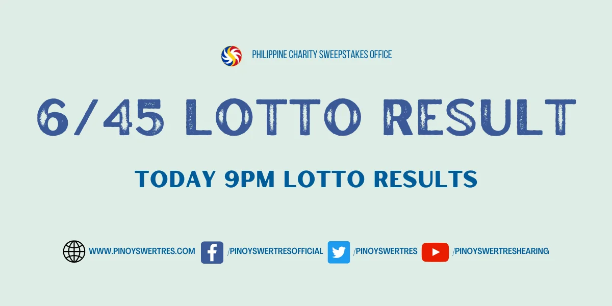 6/45 lotto Result