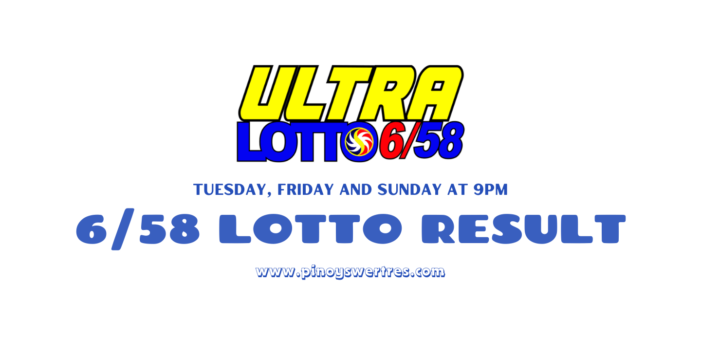6/58 Lotto Result