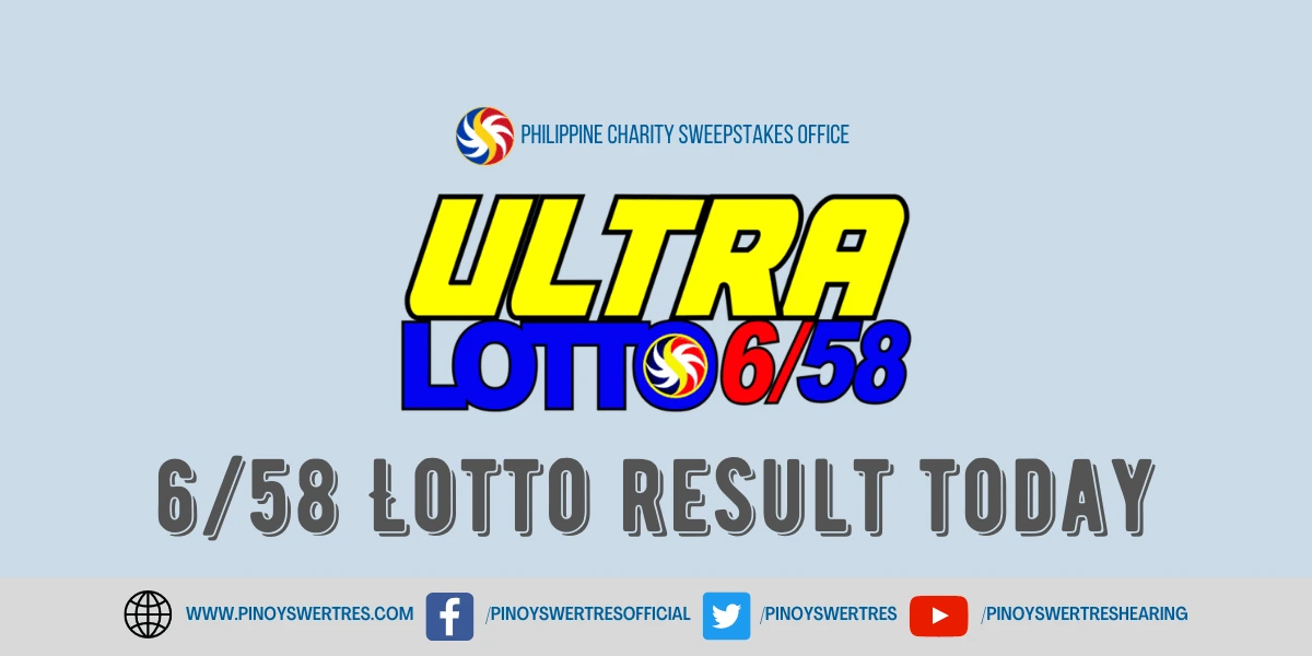 6/58 Lotto Result