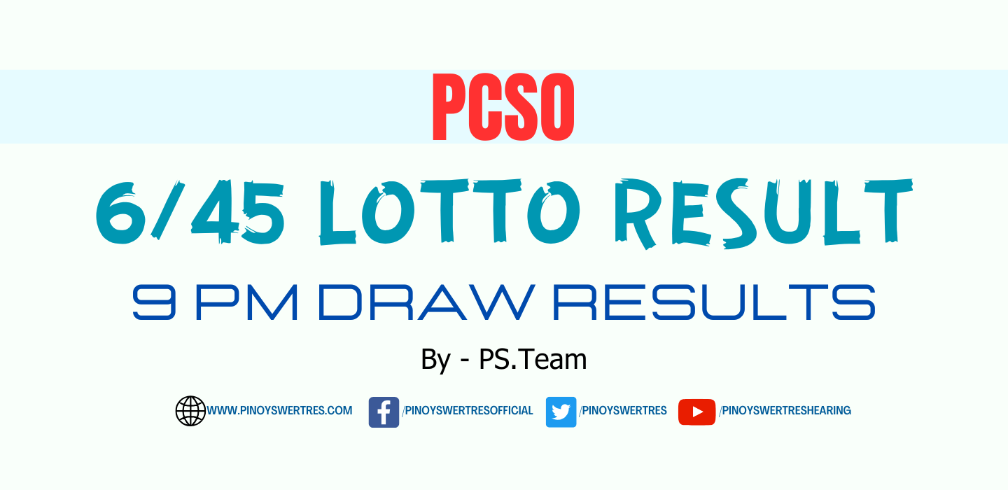 6/45 lotto Result